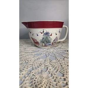 CHRISTMAS THE BAKESHOP BY MASTERCLASS HANDLED MIXING BOWL GNOME